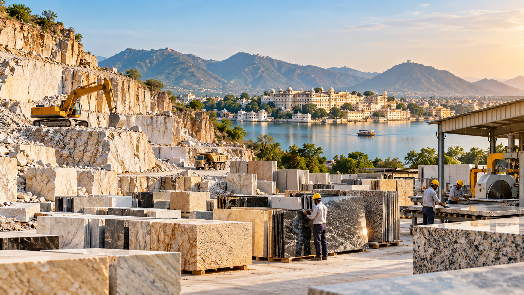 Natural stone manufacturers in India in Udaipur