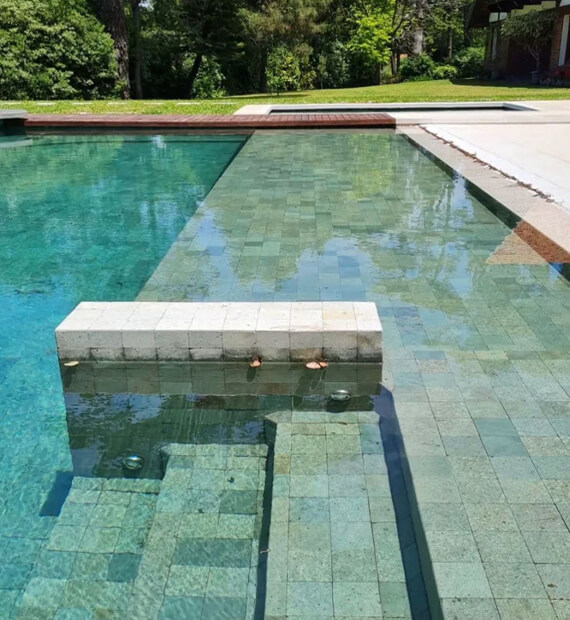 Green Sukabumi pool stone Exporter in India